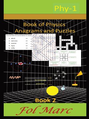 cover image of Book of Physics Anagrams and Puzzles--Book 2